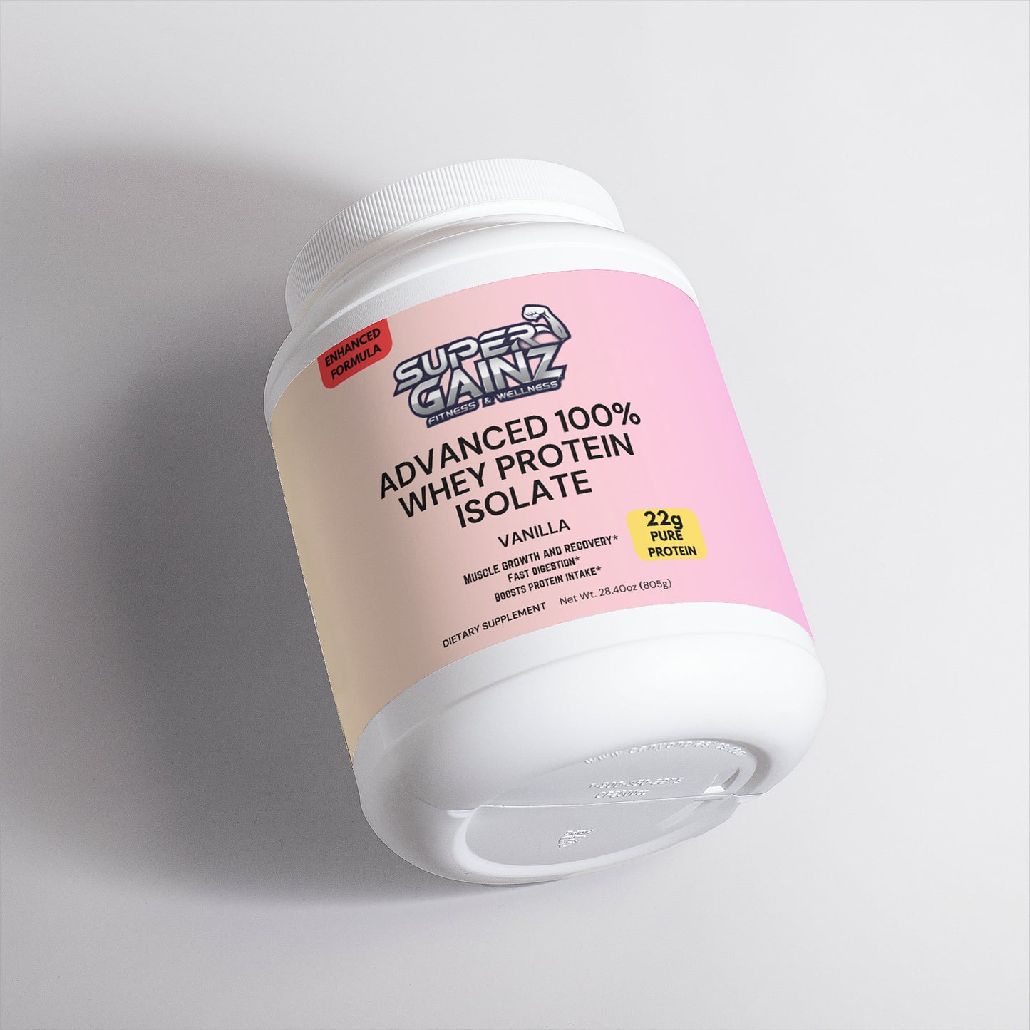 Advanced 100% Whey Protein Isolate (Vanilla)