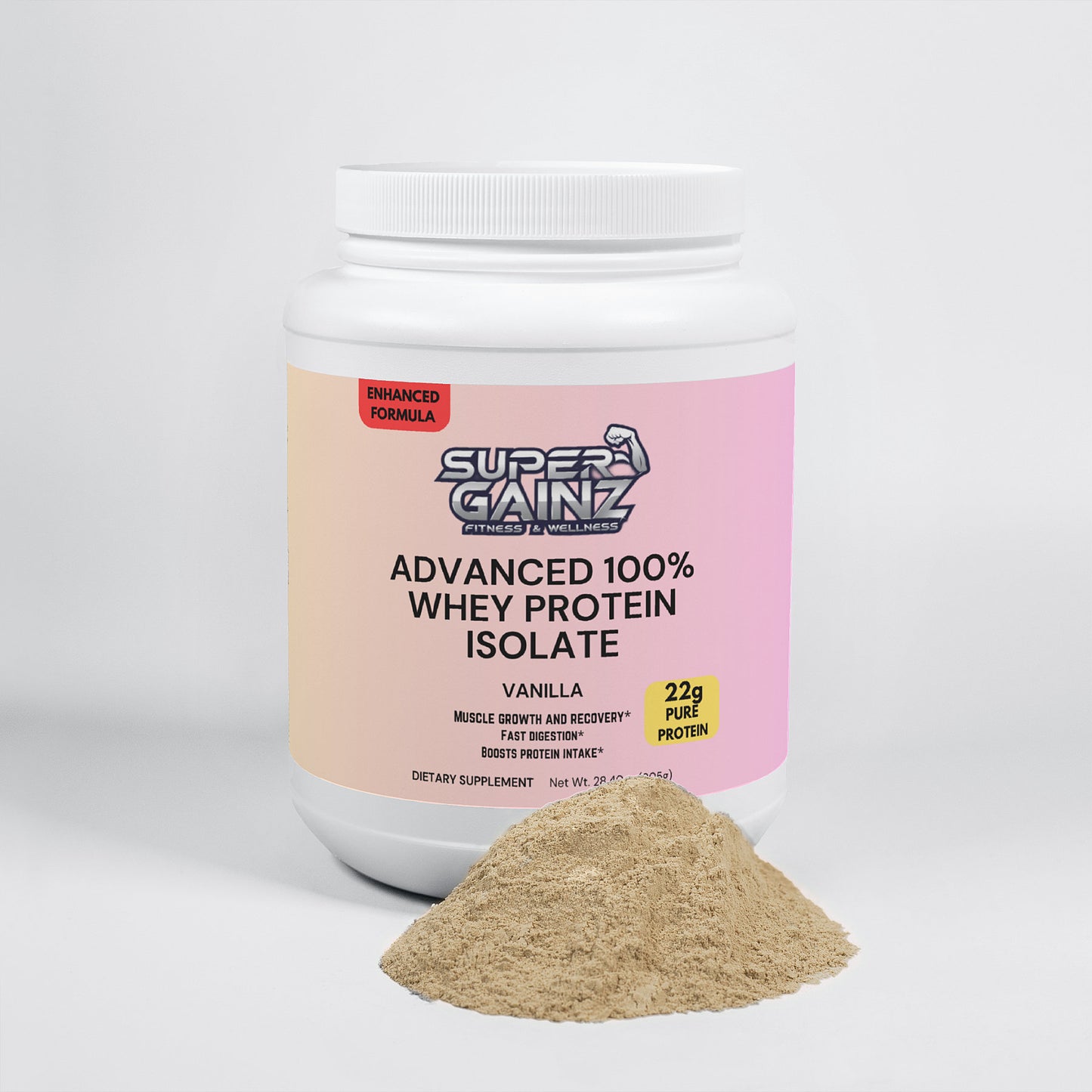 Advanced 100% Whey Protein Isolate (Vanilla)