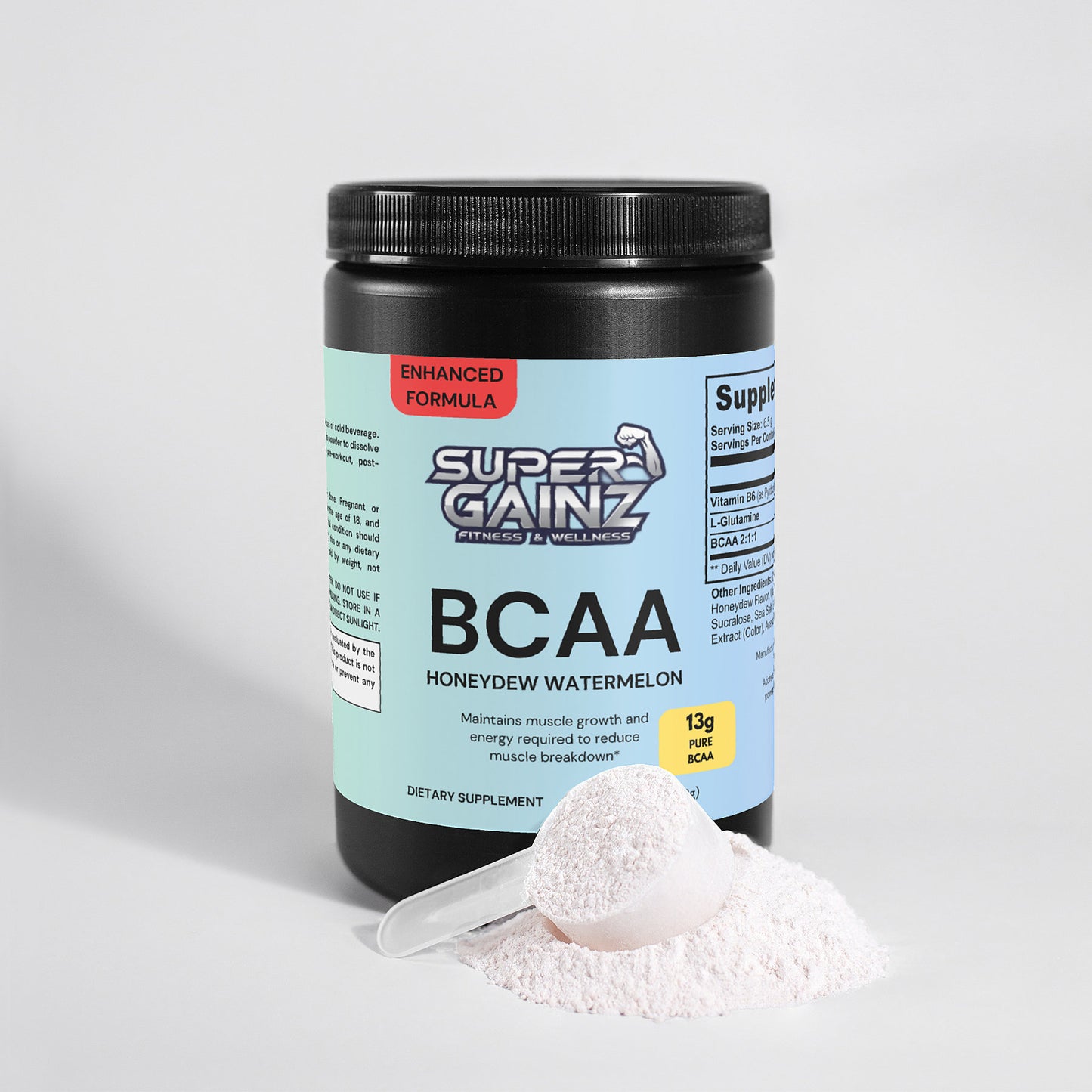 BCAA Post Workout Powder (Honeydew/Watermelon)